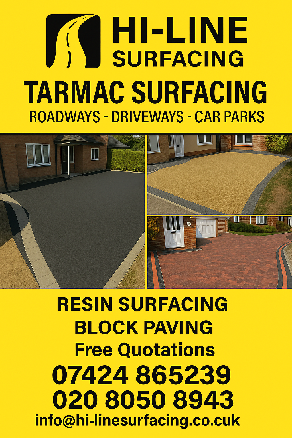 Hi-Line Surfacing Flyer